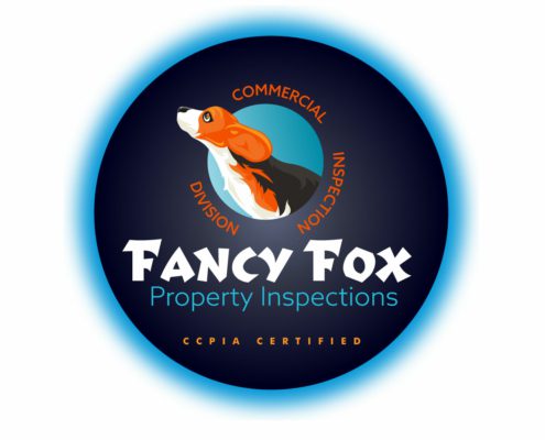 Fancy Fox Property Inspections LLC. Beagle Commercial division Logo